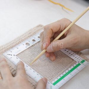 대바늘 브이넥 조끼 클래스 - 패턴 북 및 부자재